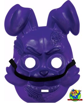 Masque de lapin tueur - Vue 3