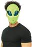Masque extra-terrestre vert autre image 2