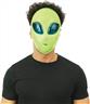 Masque extra-terrestre vert autre image 3
