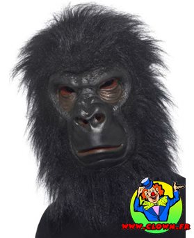 Masque gorille noir