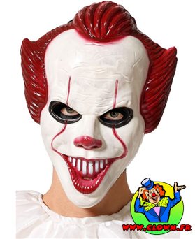 Masque halloween clown ça