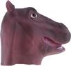 Masque latex hippopotame autre image 1