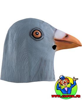 Masque latex pigeon