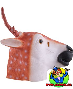 Masque latex renne