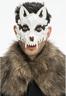 Masque loup squelette blanc x 9cm x 19cm autre image 1