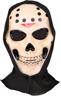 Masque tête de mort avec marque rouge autre image 0