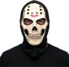 Masque tête de mort avec marque rouge autre image 4