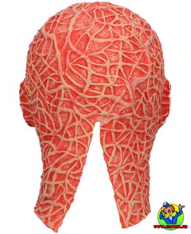 Masque tête latex Creep - Vue 4