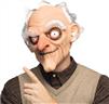 Masque tête latex vieux homme Grumpy autre image 0