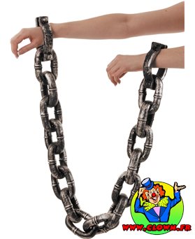 Menottes à chaînes