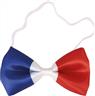 Nœud papillon bleu, blanc, rouge tricolore autre image 0