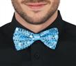 Nœud papillon sequins bleu autre image 2