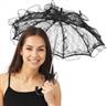 Ombrelle en dentelle noir autre image 2