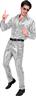 Pantalon party fashion paillette argent autre image 1