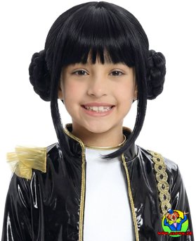 Perruque Kpop - enfant - noir - Vue 2