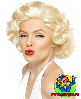 Perruque Marilyn Monroe Bombshell Blonde