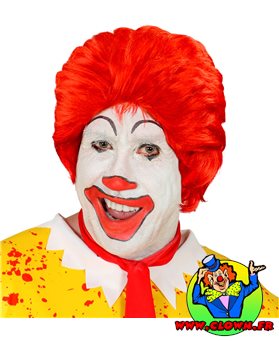 Perruque Ronald McDonald Clown Tueur - Paris