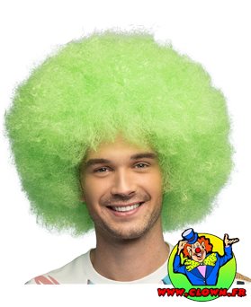 Perruque Sugar vert fluo UV