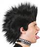 Perruque punk noir autre image 1