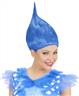 Perruque trolly bleue autre image 1