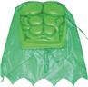 Plastron en mousse vert avec cape hulk autre image 1