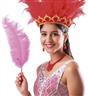 Plume autruche rose geant autre image 1