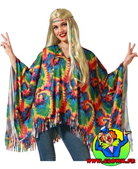 Poncho hippie