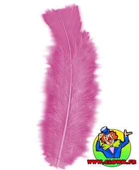 Sachet de plumes rose