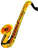Saxophone gonflable dore 55 cm autre image 0