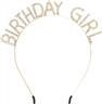 Serre-tête birthday girl dore autre image 1