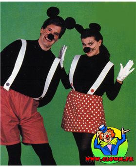 Set de souris Mickey/Minnie