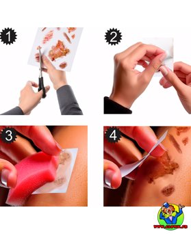 Tatouage blessures - Vue 5