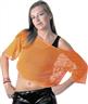 Tee-shirt fishnet 80's orange fluo autre image 0