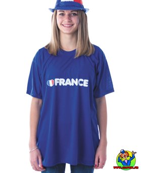 Tee shirt i love france - Vue 3
