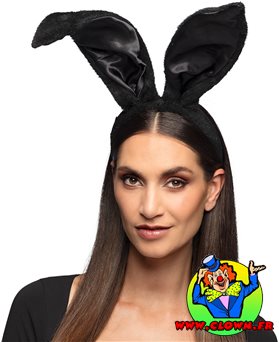 Tiare Grandes oreilles de lapin noir