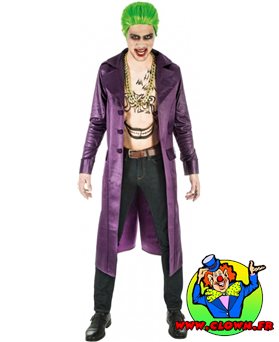 Veste longue violette Joker