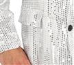 Veste paillettes argent autre image 3