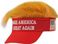 Visiere avec cheveux peluche make america great again Donald Trump autre image 0