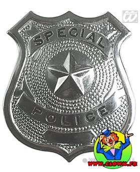 Écusson Badge Police